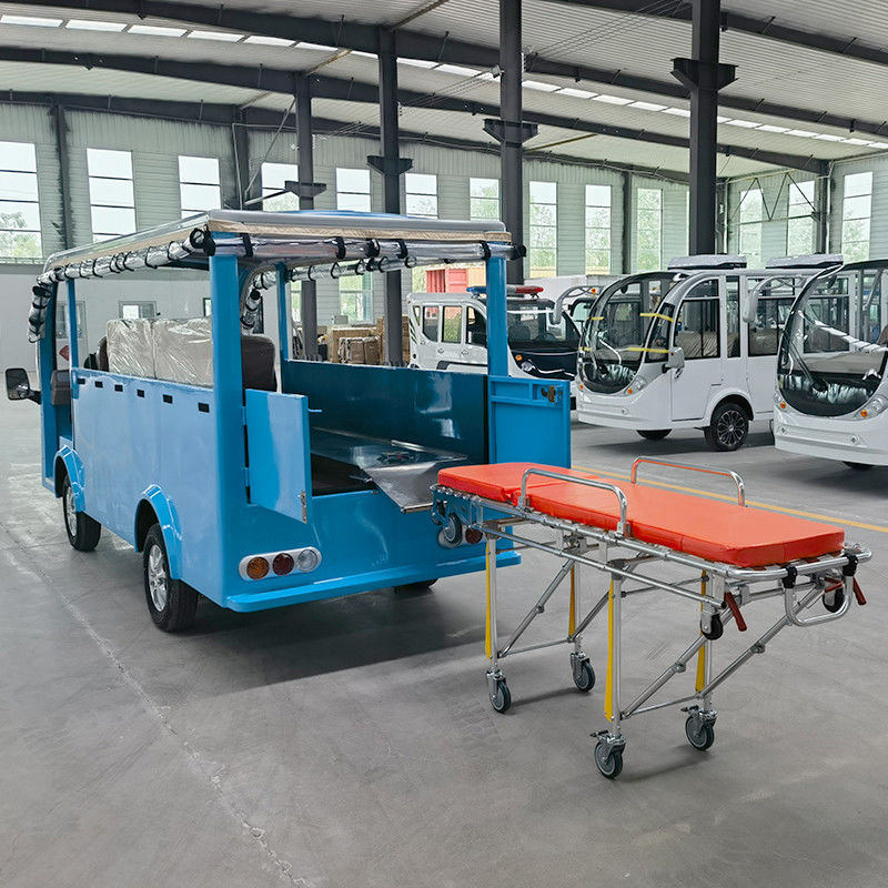 6-seat Lithium Battery Electric Bus Converted Into An Ambulance For Hospitals Nursing Homes Community Service Centers