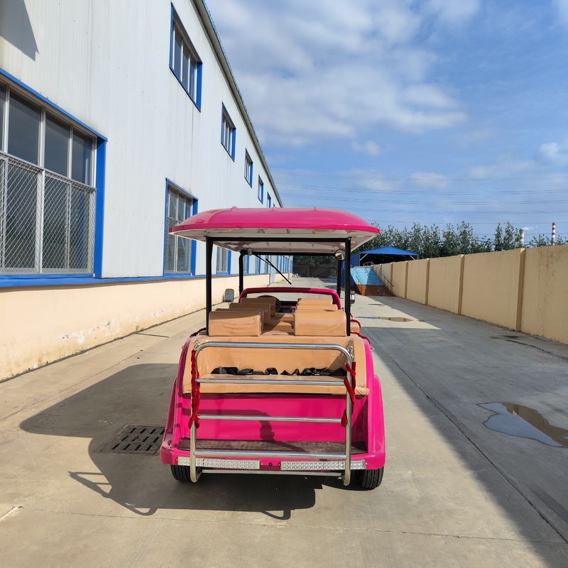 6+2 Seats Classic Retro Electric Convertible Vintage Car Lithium Battery Customizable Color And Doors Built-in Air Conditioning