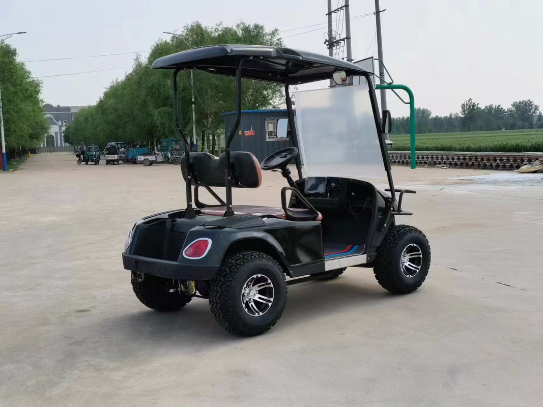 Golf Place 2 Seater Golf Cart With 3.9m Minimum Turning Radius And LCD Instrument Dashboard