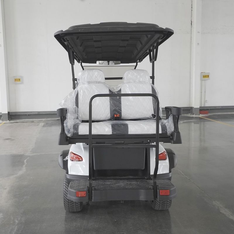 Customizable Logo 6 Seater Golf Cart with 120mm Ground Clearance and Maximum Travel Speed up to 30km/h