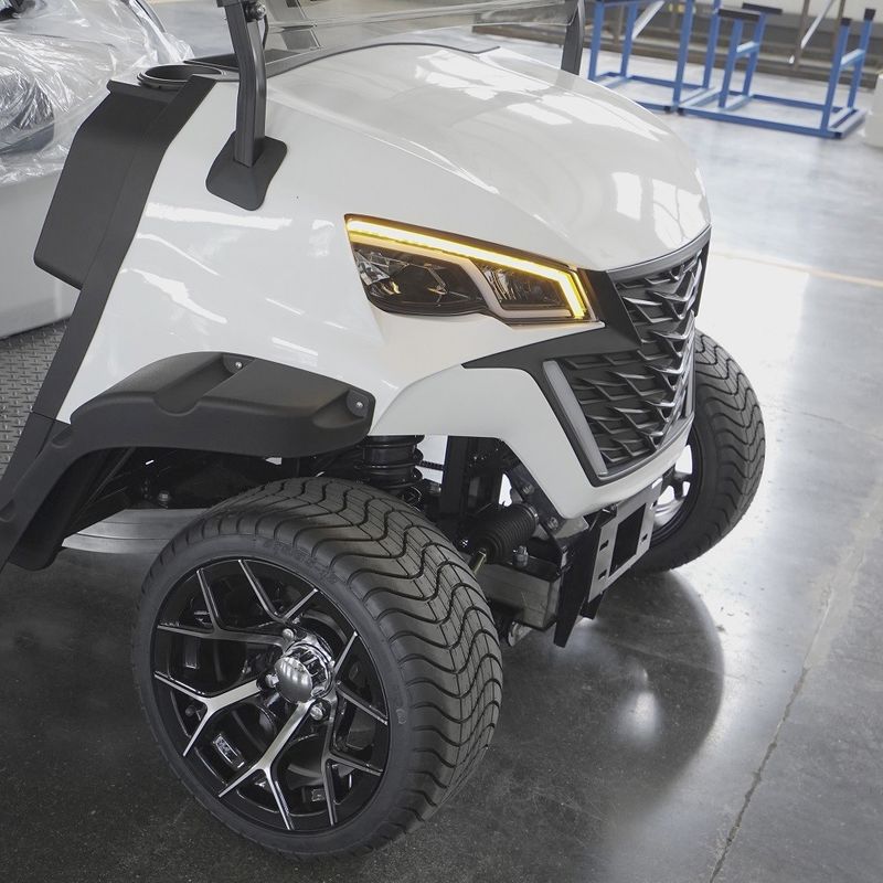 Customizable Logo 6 Seater Golf Cart with 120mm Ground Clearance and Maximum Travel Speed up to 30km/h