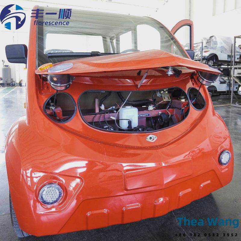 4 Passenger 48V Battery Capacity Electric Golf Cart With Electric Powertrain And Continuously Variable Speed System