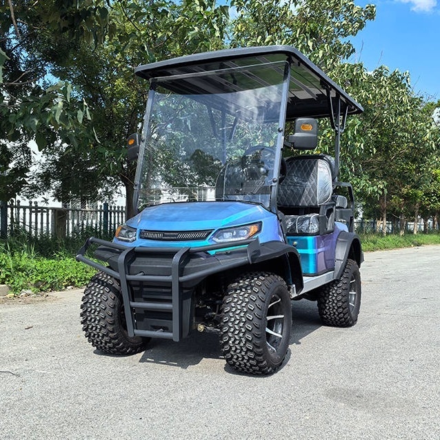 China Factory Price Road Legal Electric Golf Cart 4 Seater Customized CE Certificatation Off-road Tires