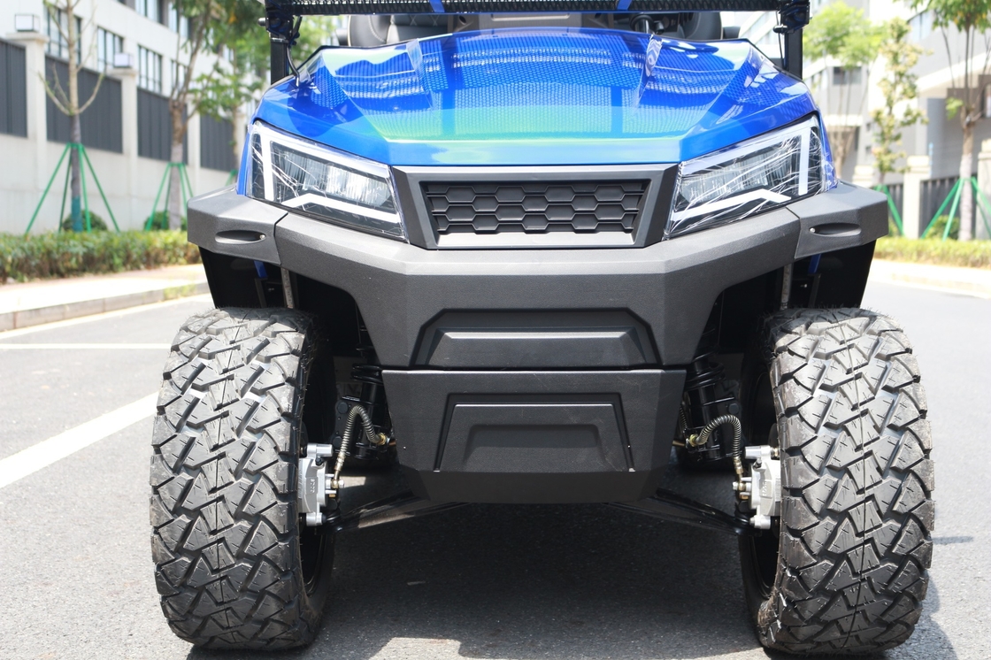2 Seats Electric Golf Cart 4 Wheel 4 Kw Motors New Design Popular Model Off-road Tire