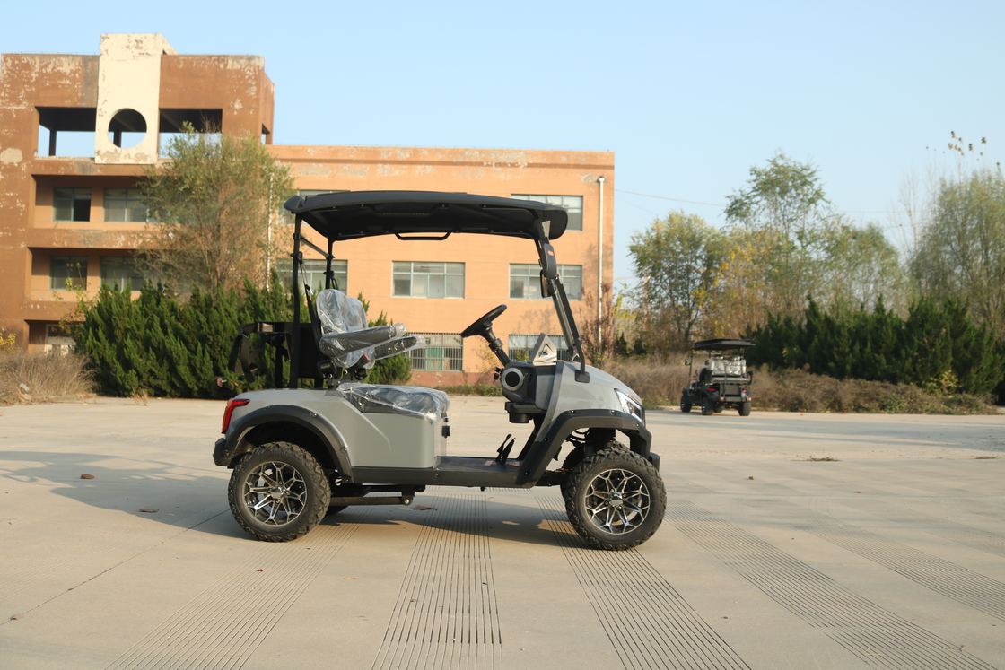 2 Seats Electric Golf Cart 4 Wheel 4 Kw Motors New Design Popular Model Off-road Tire