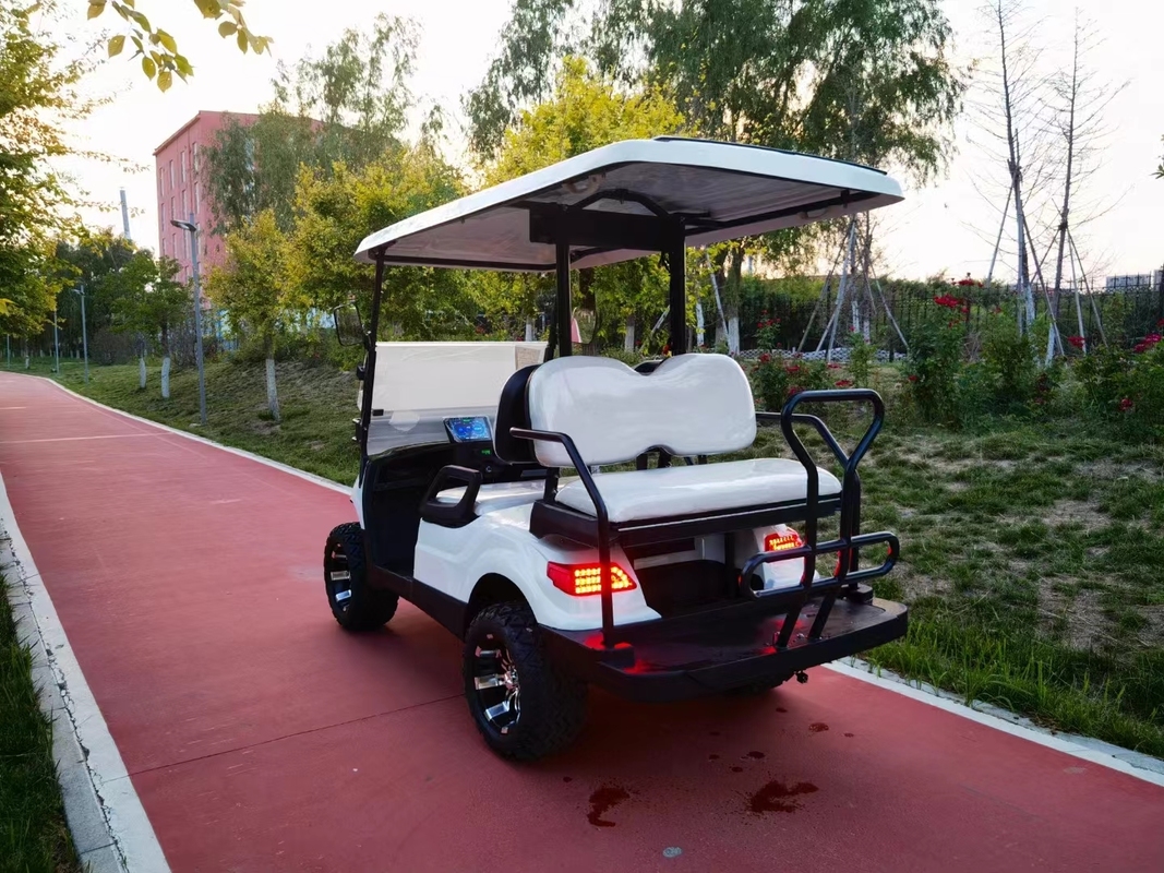 ABS Material 4 Seater Golf Cart with Seating Capacity of 4 People and Optional Rain Curtains