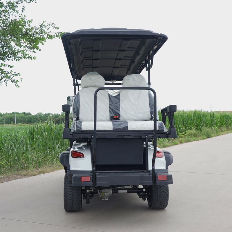 4+2 Seater Utility Electric Golf Cart Support OEM Electric Golf Buggy 70V Lithium Battery
