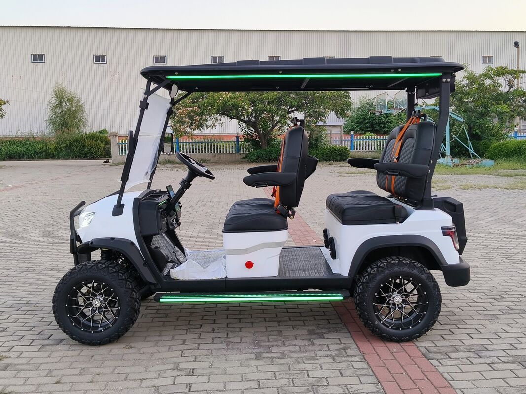 EV Golf Cart Powered by 5Kw Motor 48V 150Ah LiFePO4 Battery IP65 Waterproof Perfect for Outdoor Transportation Needs