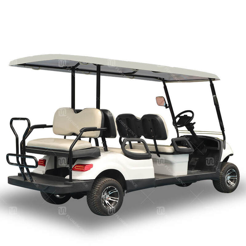 Chinese Luxury Small Mini Golf Cart Club 4+2 Seater Electric Golf Buggy Car Vehicle Cart for Hotel