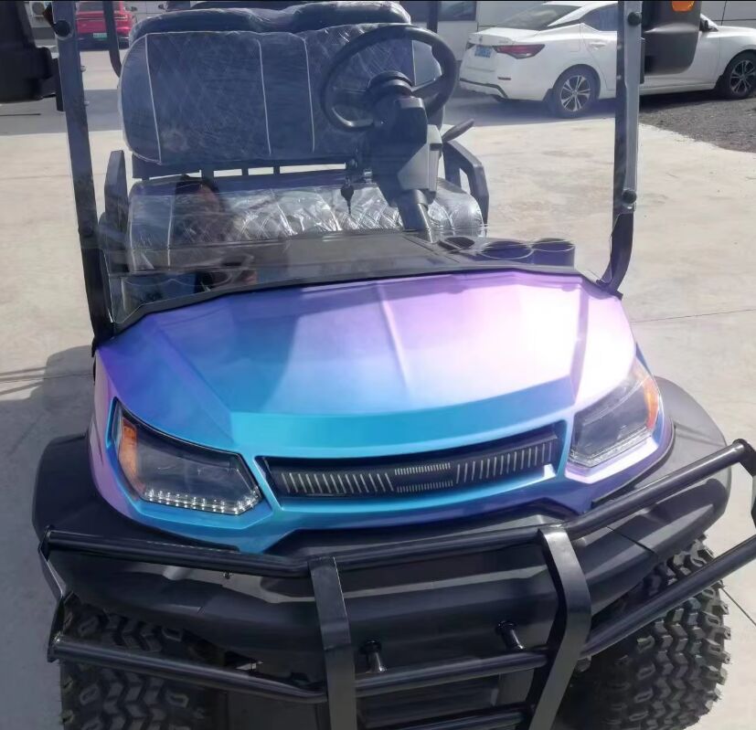 Qingdao EV Golf Cart Manufacturers Electric Tourist 48 Volt 4 Person Club Golf Carts for Sale 