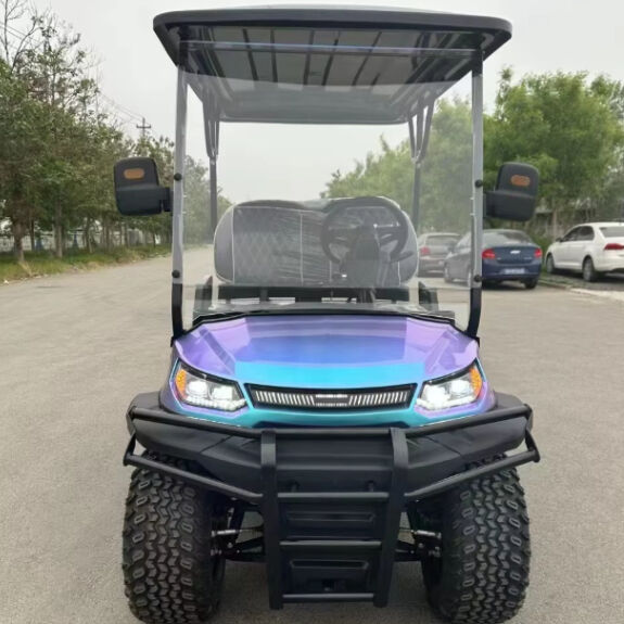 Qingdao EV Golf Cart Manufacturers Electric Tourist 48 Volt 4 Person Club Golf Carts for Sale 