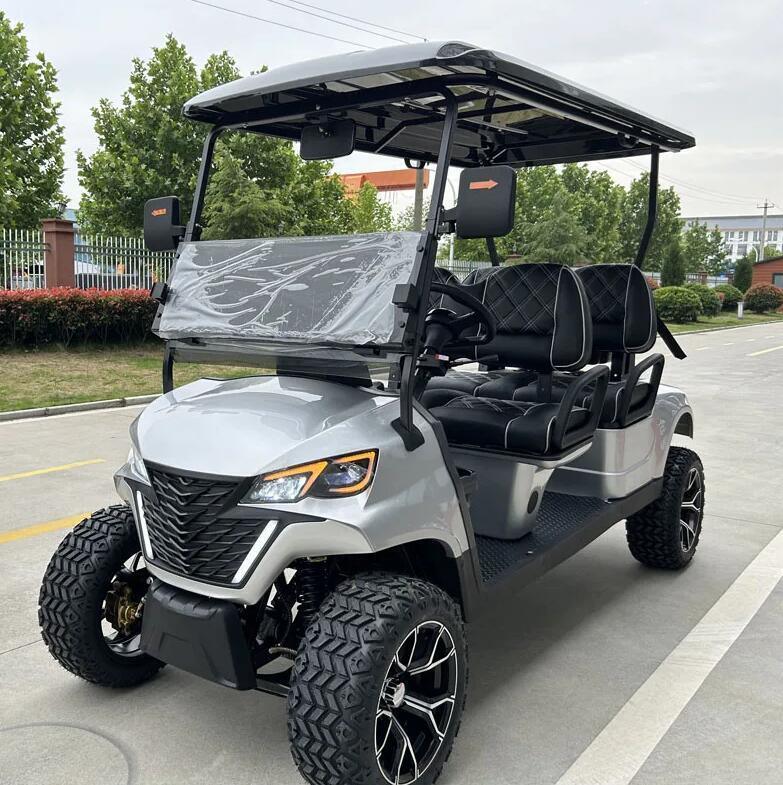 New Energy Electric Golf Carts Buggy Car Off Road Luxury Golf Cart 4 Seater