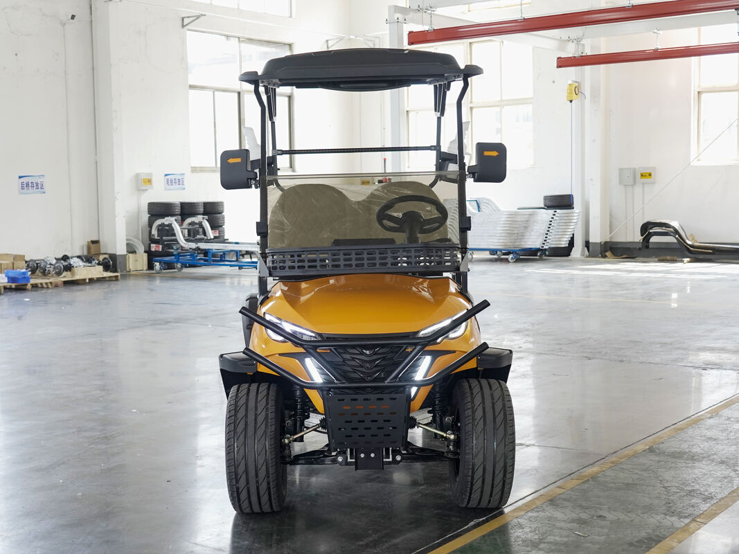 Street Legal Electric Lithium Battery 5kw Custom Color 2 Seater Golf Carts