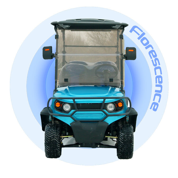 Eelectric Golf Cart 4 Seater Electric Off Road Vehicle for Hotel Shuttle Transport