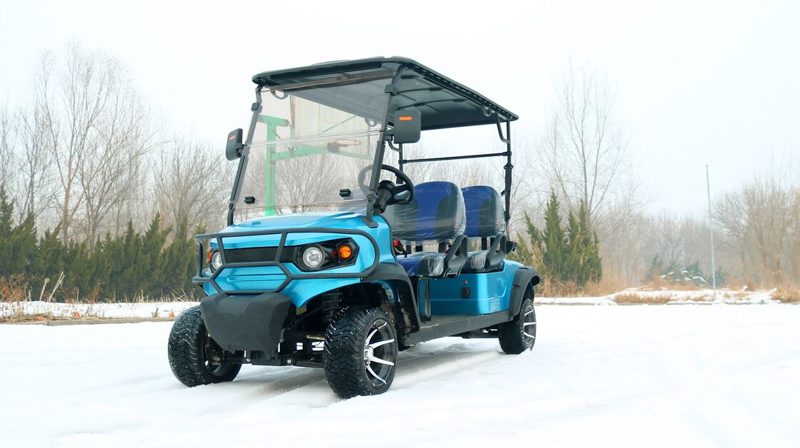 Eelectric Golf Cart 4 Seater Electric Off Road Vehicle for Hotel Shuttle Transport