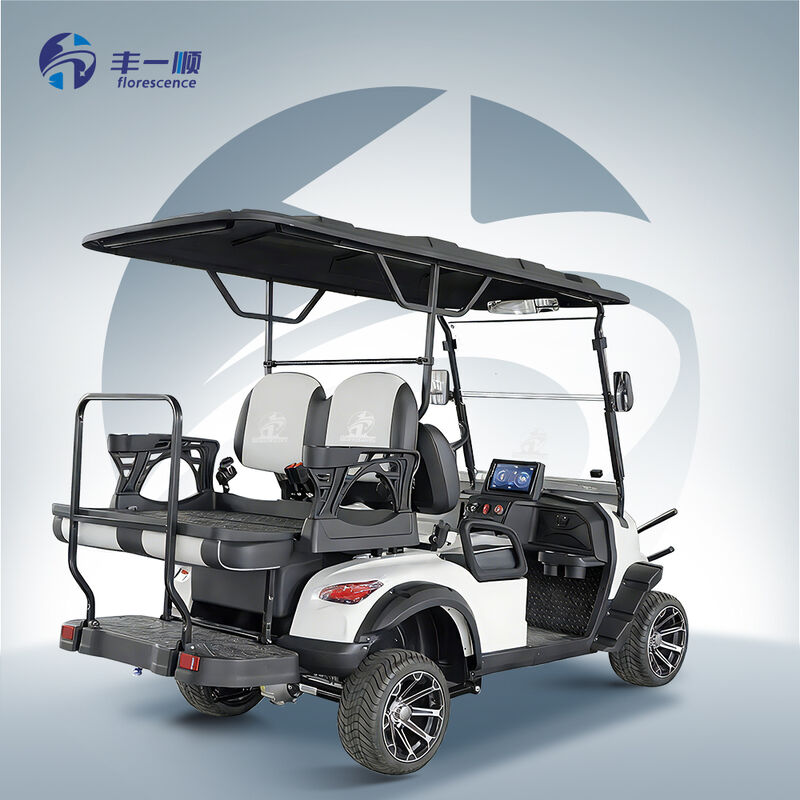 EV Golf Cart with EPS Power Steering 5KW HSLT Motor 48V 150Ah Lithium Battery