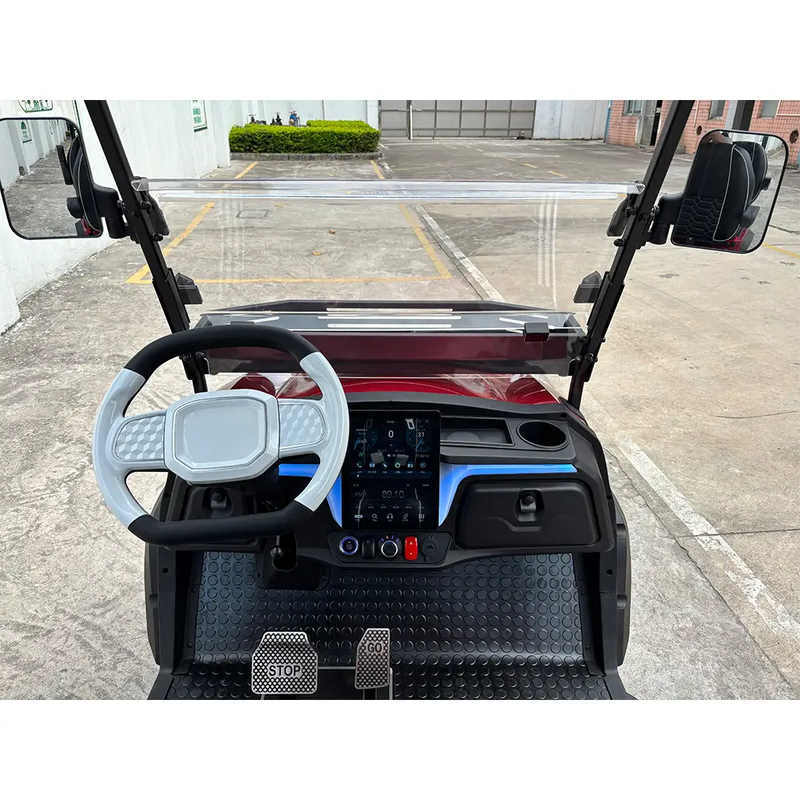 Luxury 6 Seater Electric Golf Cart Customizable OEM Supported Lithium Battery Cheap Prices Buggy Car