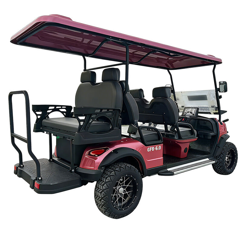 Luxury 6 Seater Electric Golf Cart Customizable OEM Supported Lithium Battery Cheap Prices Buggy Car
