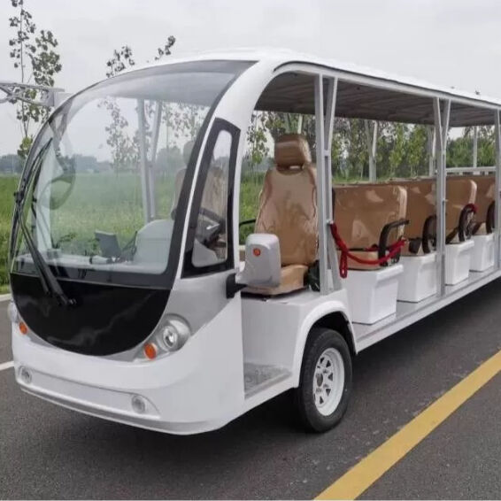 Utility Vehicle 72V Electric Tourist Car 8-23 Seats ODM Electric Sightseeing Car for Sale