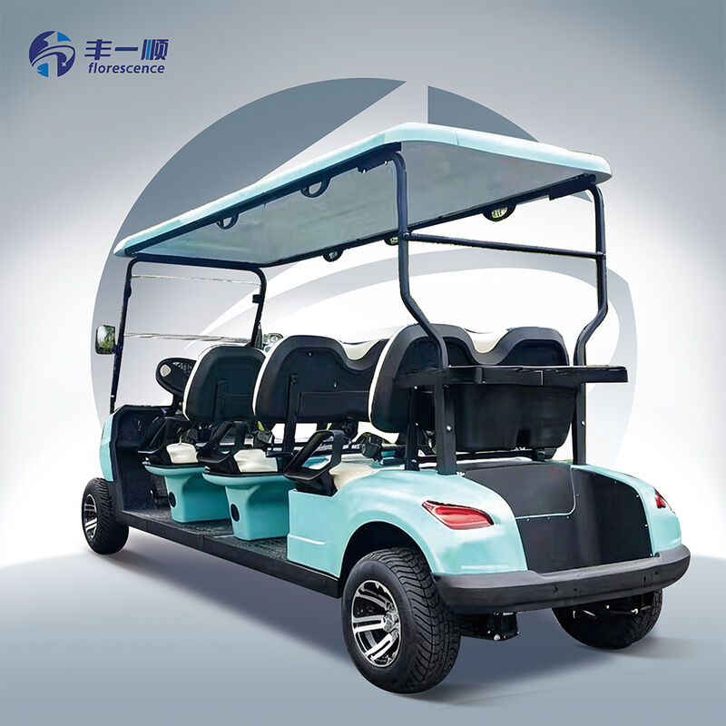 Chinese 6-Seater Electric Golf Cart  48V 5kW AC Motor for Hotels, Resorts & Golf Communities