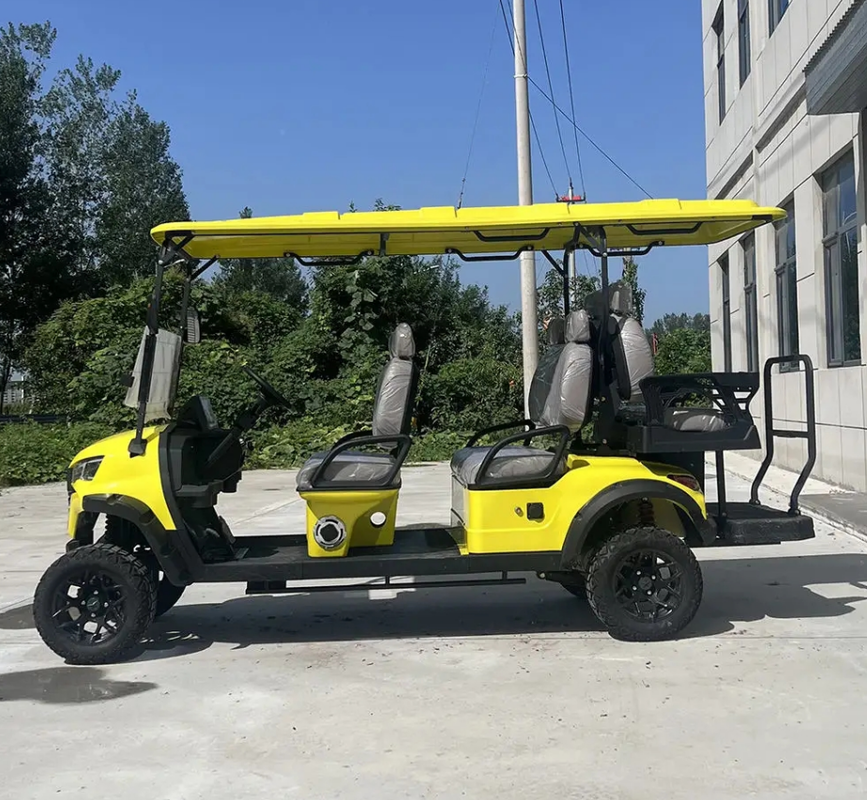 2026 New Model Electric Golf Cart 6 Seater Lithium Battery 5kw Ac Motor