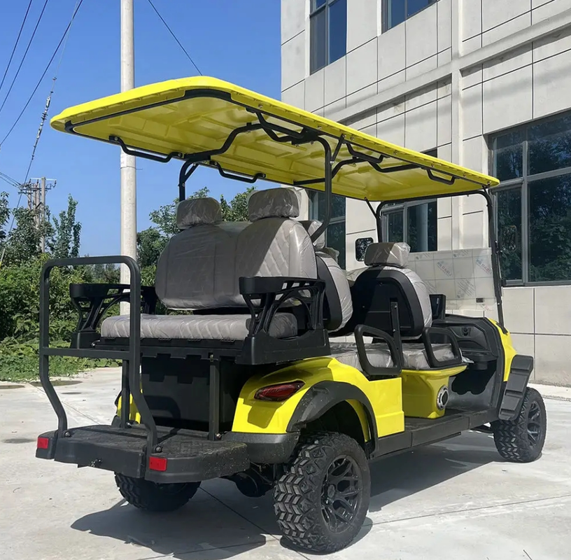 2026 New Model Electric Golf Cart 6 Seater Lithium Battery 5kw Ac Motor