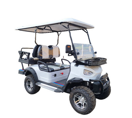 Electric Powered 2+2 Seater Golf Carts Buggy With Off Road Tyres New Design