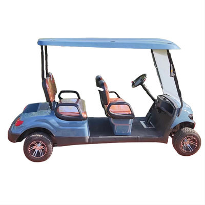 4 Wheel 4 Seater Lithium Battery Powered Electric Golf  Cart Support OEM ODM