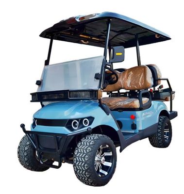 Motorized Walking Golf Cart Lightweight Electric Single Rider Tour Sightseeing