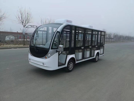 80km Range Electric Tourist Vehicle With 100Ah Battery Capacity