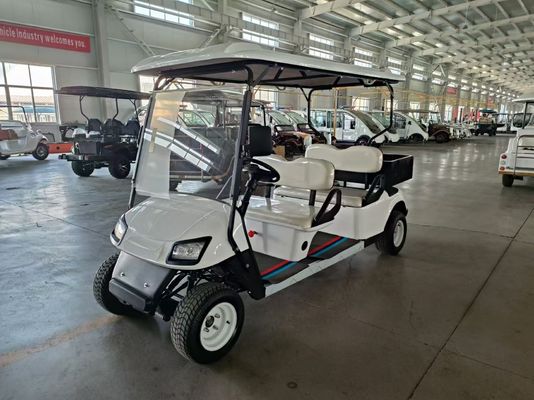 NEW Style Golf Cart Truck Electric 4 Seat With Cargo Buckets Factories Moving