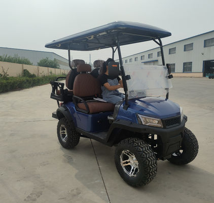 New Style Modern 4 Seater Golf Cart Rechargeable Long Range Off-Road Vehicle for Rough Terrain