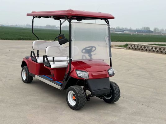 Four Wheeler 72 Volt Lithium Powered 4 Seater Golf Cart 30 KM/H Public Road Approved