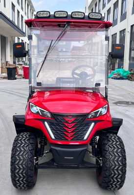 Luxury Golf Cart With AC Motor And Long-Range Lithium Battery Perfect For Resorts