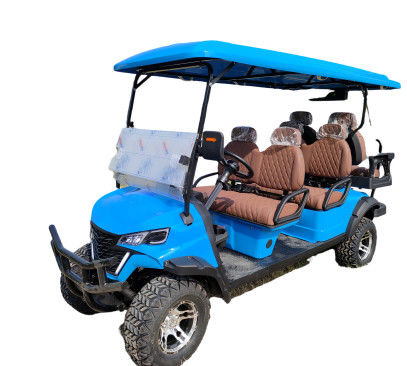 Compact Electric Golf Cart With High-Efficiency Motor Ideal For Private Estates