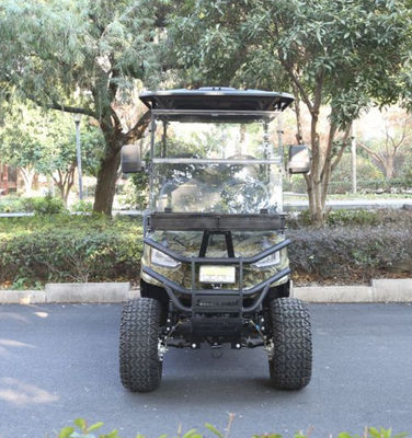 Electric Golf Cart With All-Terrain Tires Bluetooth Speakers And Ample Storage Space
