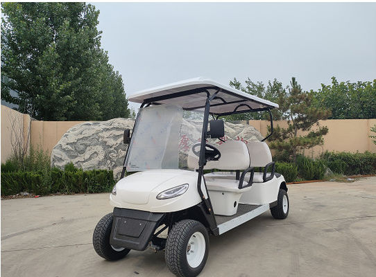 Cost-Effective Four-Seater Electric Golf Cart 4kw 60v 4 Wheels With Customizable Color And Seats