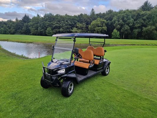 4 Seat Golf Cart With 48V Battery System Fast Charging Capability Powerful AC Motor