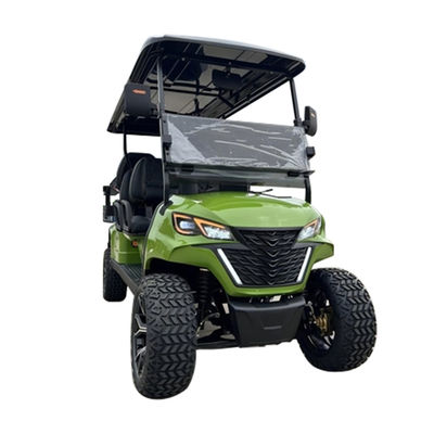 5KW AC Motor 14-inch Off-road Tires Good Shock Absorption Configuration Customizable Color Golf Cart