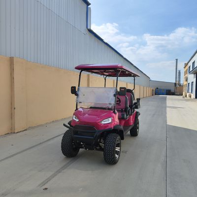 4+2 Seat Golf Cart Appearance Fashionable Design High-End Hot Sales 3.5/4/7Kw Performance Upgrades