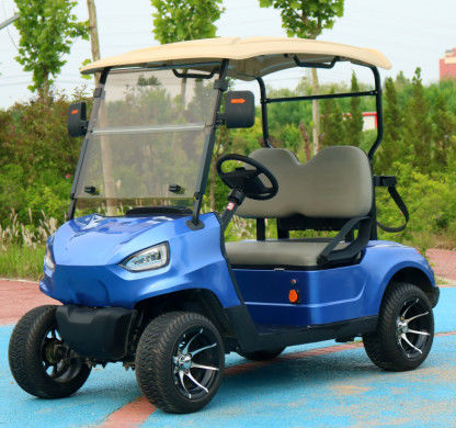 4 Wheel 2 Seater 60V 3.5Kw Electric Golf Carts Wholesale New Design Lead-Acid Battery