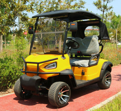 Four Seaters Luxury Golf Cart Street Legal Custom Off Road Transport Crates Electric