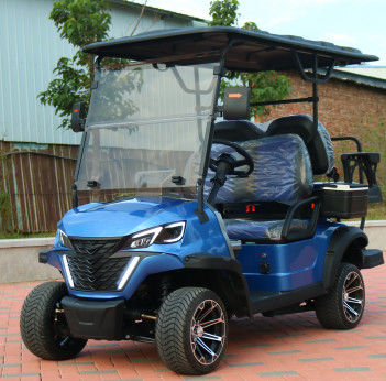 4Kw Motor 4 Seats Electric Golf Cart 12 Inch Tire Vehicle For Sale With Lead Acid Battery