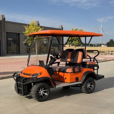 Luxury Electric Utility Hunting 72V Lithium Off Road Golf Cart 4 Seater Scooter Street Legal For Sale