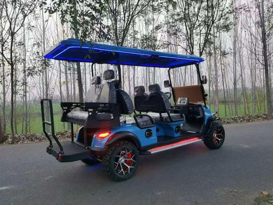 72 Volt Cheap Modern Electric Legal Street Custom Off Road Golf Cart Lithium 6 People Buggy Vehicles For Sale