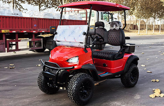 72 Volt Batteries New Customize Electric Golf Buggy Golf Cart Street Legal 4 Seater Golf Cart Grill Front With Headlights