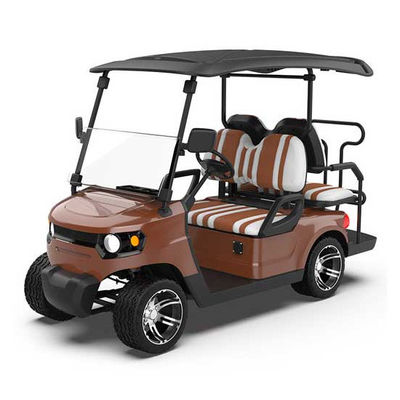 Personalized Design 2+2-Seater Electric Golf Cart Expandable Rear Seat