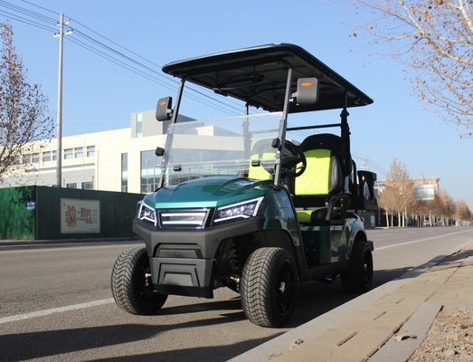 عربة غولف متقدمة ذات 4 مقاعد عربة غولف كهربائية 48 فولت مع تخزين