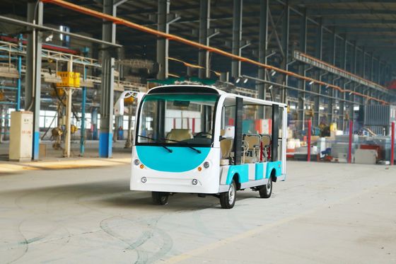 14-Seater Open-Top Electric Sightseeing Bus With Customizable Color And LOGO OEM And ODM