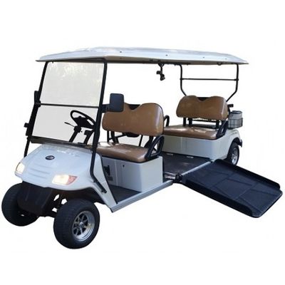 Four-Seater Electric Golf Cart For Disabled People With Disabled Slope Supports Customization Of Multiple Seats And Provides CE Certification